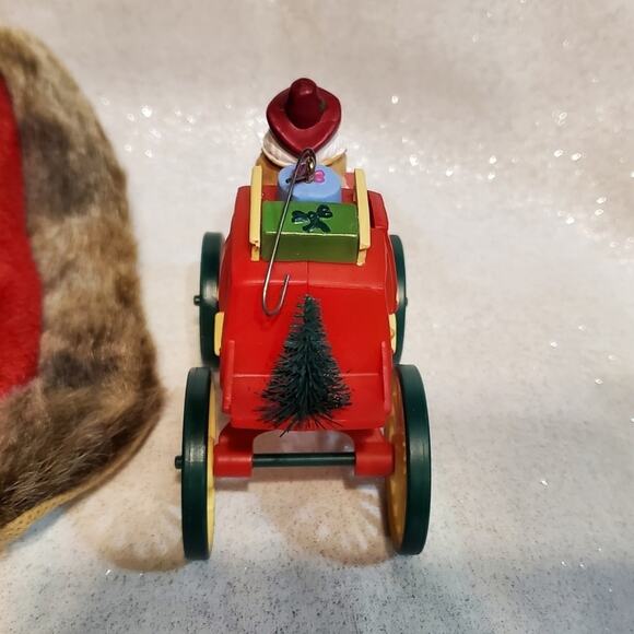 Vintage Hallmark Kringle Coach Christmas Holiday Ornament 1988 with Box - Picture 4 of 6
